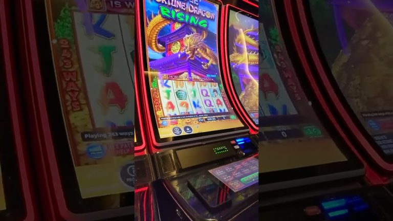 Playing two Triple Fortune Dragon Rising slots until I open both bonuses!