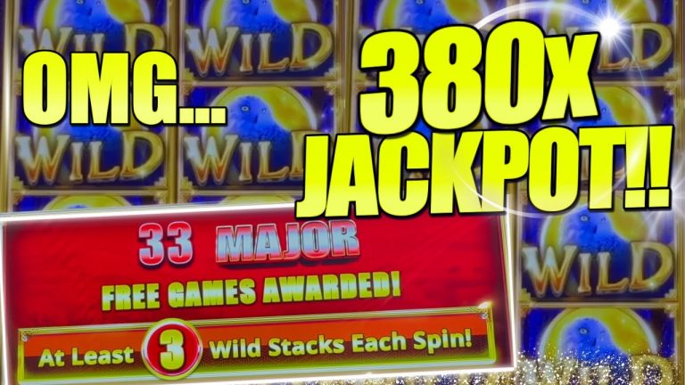 2 Hours Spent Gambling For A 380x Hand Pay Jackpot? Yes Please!