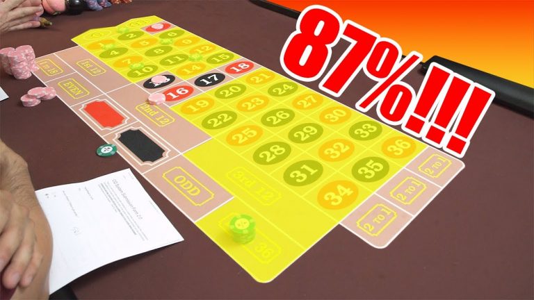 33 Way to Win with This Roulette Strategy || Greens Are Your Friend