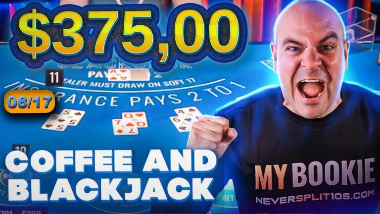 $410,000 Coffee and Blackjack – Aug 17 – Huge Session