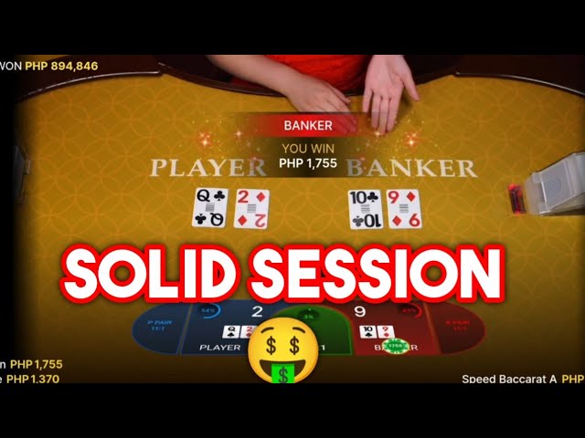 BACCARAT (ENG.SESSION)| SOLID SESSION USING THE LATEST STRATEGY WITH BIG PROFIT