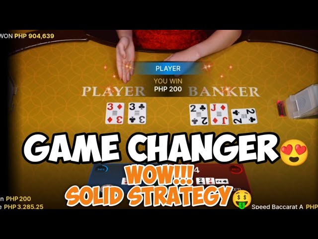 BACCARAT (ENG.SESSION) – THE LOW PERCENTAGE STRATEGY WITH HIGH WIN RATE WATCH FULL VIDEO AND SEE