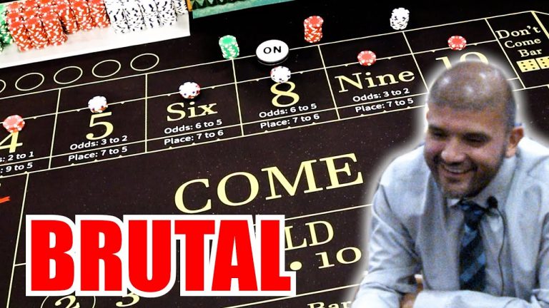 BRUTAL 30 Roll Craps Challenge – WIN BIG or BUST #341