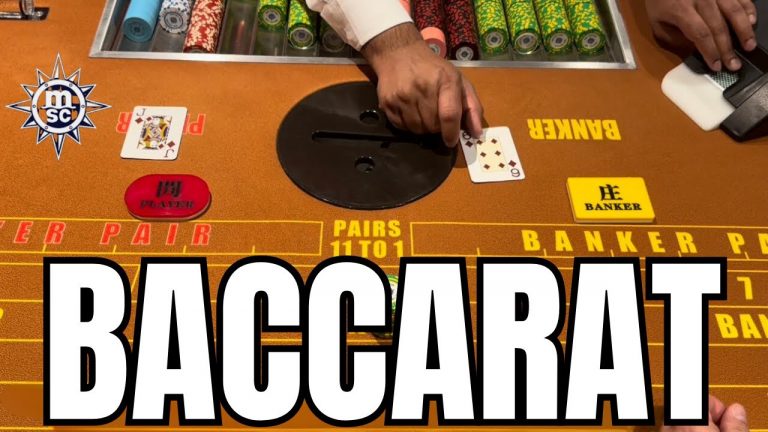 Baccarat! $400 BETS!