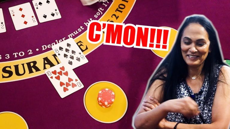 C’MON!!! 10 Minute Blackjack Challenge – WIN BIG or BUST #191