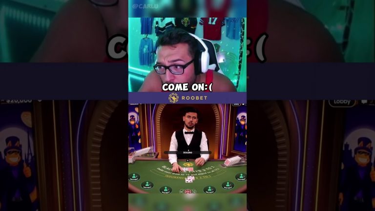 CRAZY TRIFECTA HIT! (Roulette/BJ/Baccarat) #shorts #clips #roobet