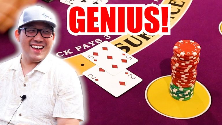 GENIUS! 10 Minute Blackjack Challenge – WIN BIG or BUST #189