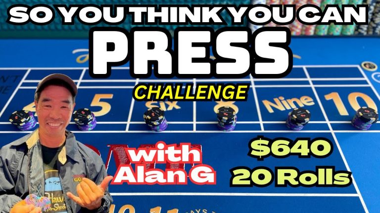 How much money could possibly be made on a 20 roller? The HCS Press Challenge is here!