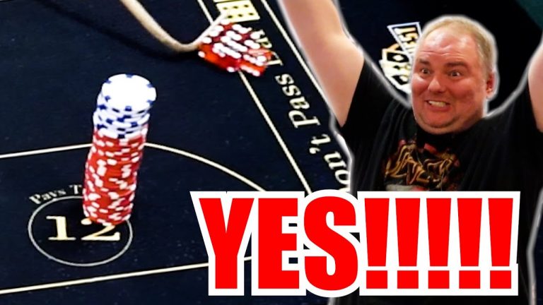 YES!! 30 Roll Craps Challenge – WIN BIG or BUST #338