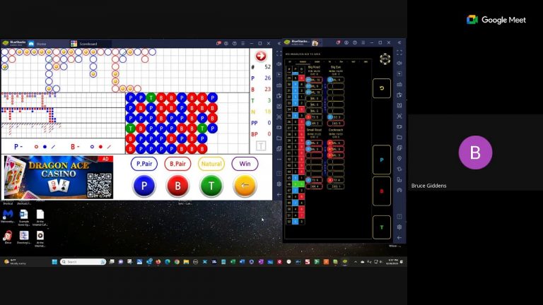 BTC Baccarat Practice Session