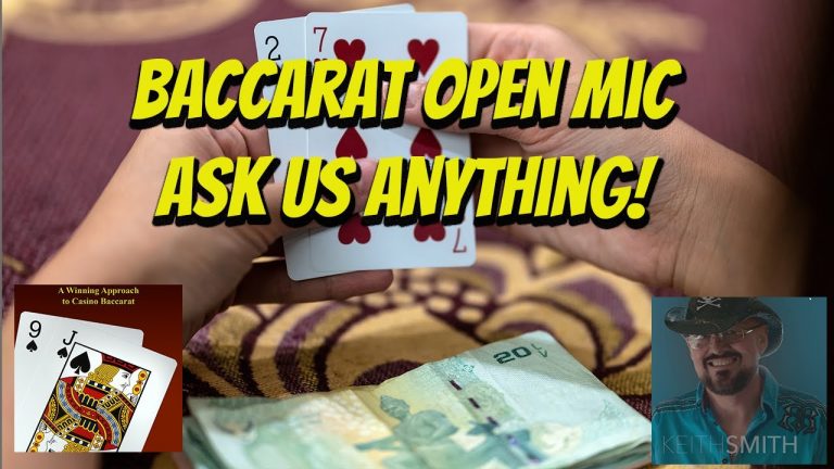 Baccarat Open Mic Night Ask Us Anything! Beat The Odds At Baccarat BTC Professionals.