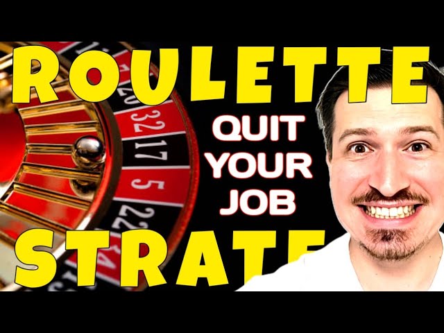 How to QUIT YOUR JOB Playing Roulette (always works)