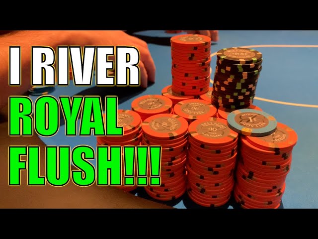 I Make My First ROYAL FLUSH And Get Paid!!! Unbelievable Hand! Must See! Poker Vlog Ep 264