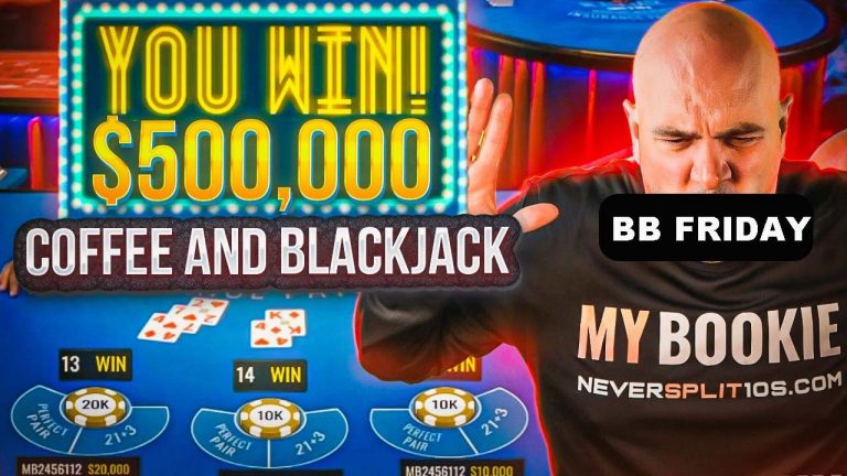 INSANE BIG BET FRIDAY – Big Hit and ??? – Sept 15 – Coffee and Blackjack