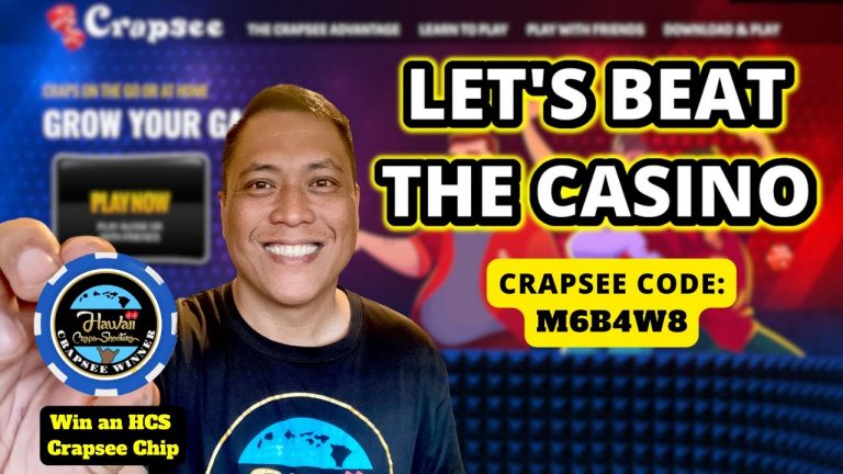 Play Live Craps against other Craps Players with your own $1500 Bankroll. Crapsee Code: M6B4W8