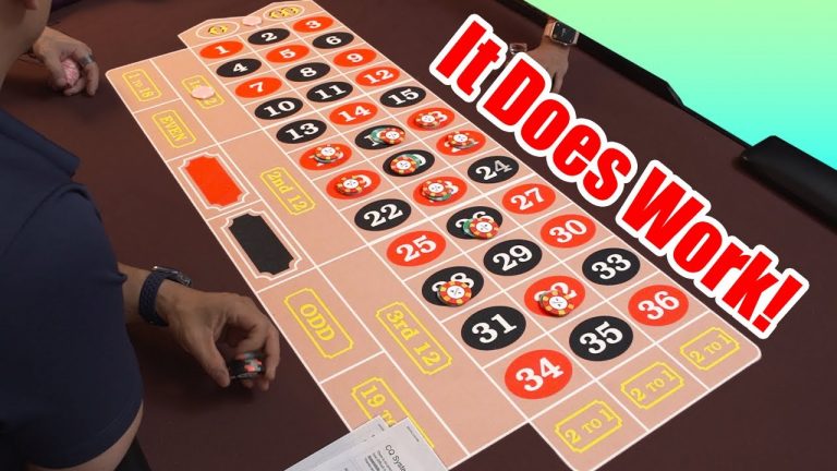 Win $1050 with this Roulette Strategy || 4 To 4