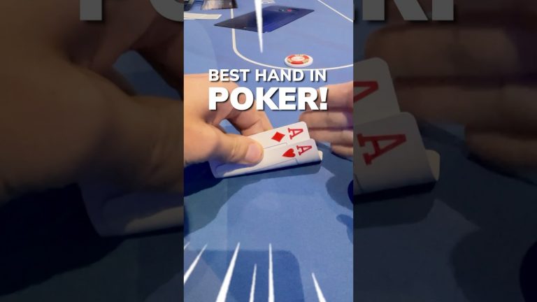 how to get MAX VALUE with POCKET ACES in poker #shorts #poker