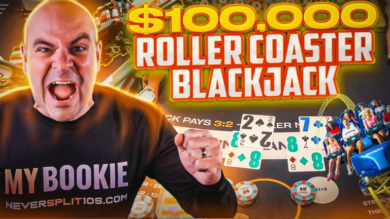 $100,000 Crazy Blackjack Roller Coaster – NeverSplit10s