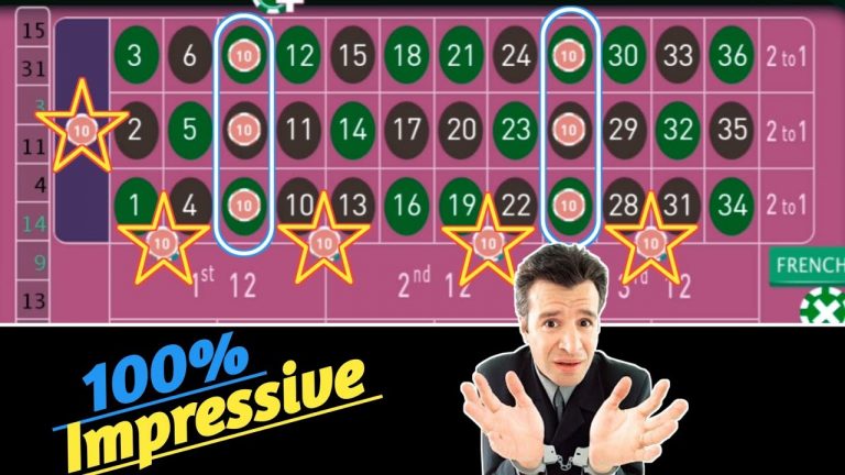 100% Impressive / Roulette Strategy TO Win / Casino Roulette #money #casino #viral