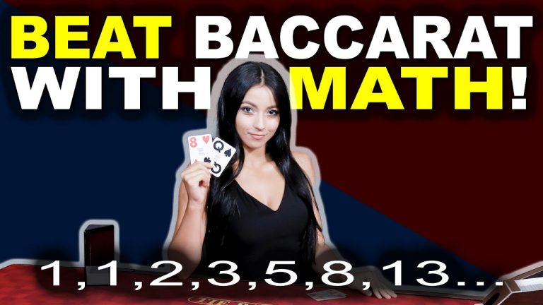 BEATING BACCARAT USING FIBONACCI! #baccarat #baccaratstrategy