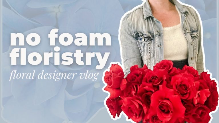 {Floral Designer Vlog} Here’s a Foam-Free Installation Design Tutorial