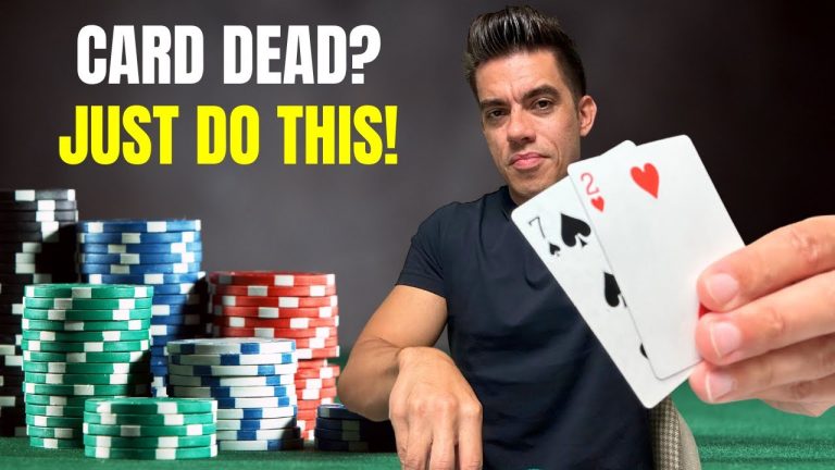 How to BLUFF With NOTHING When You’re Card Dead