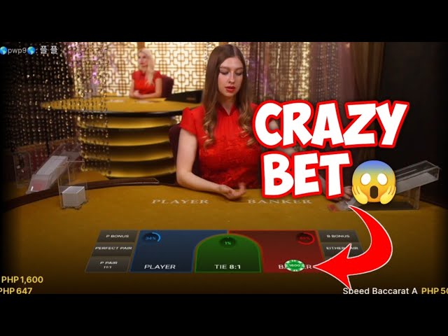 I JUST PUT A CRAZY BET!!! BACCARAT ENG.SESSION #baccarat #onlinecasino