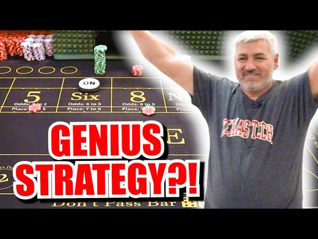 IS THIS GENIUS? 30 Roll Craps Challenge – WIN BIG or BUST #361