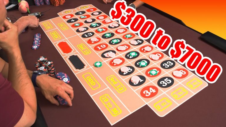 Turn $300 to $7000 Dollar Daily Win || Yolo Roulette