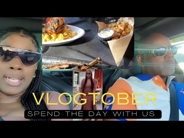 VLOGTOBER|Spend the Day with us| Day Date|CAR Chit| Spilling the tea|Decorate with me/New Home Decor