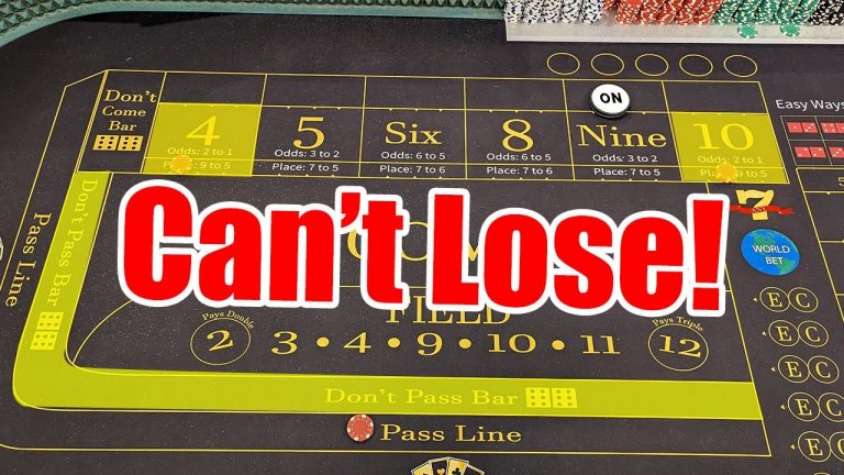 We haven’t Lost playing this Craps Strategy (No Clickbait) || Weezy