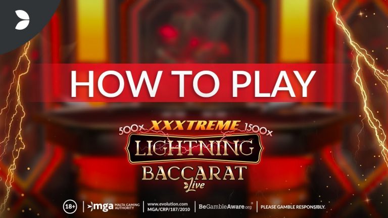 XXXtreme Lightning Baccarat Tutorial | Evolution