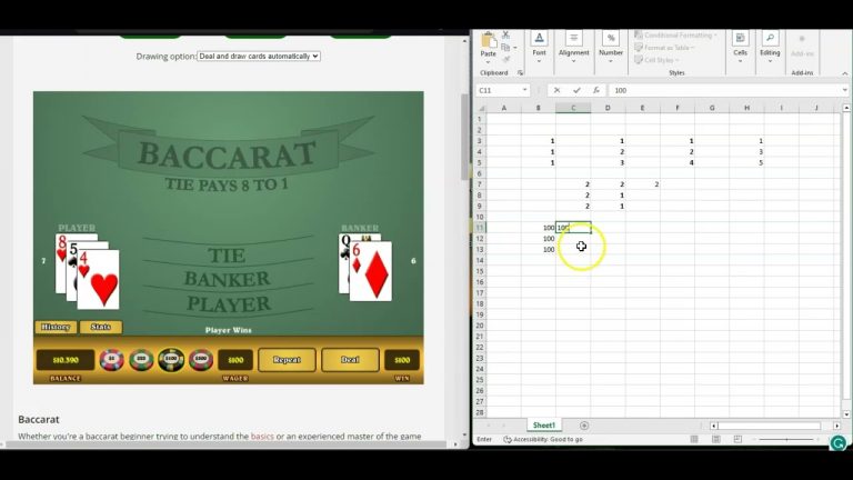 Baccarat ‘SOS’ Using New Money Management Progression