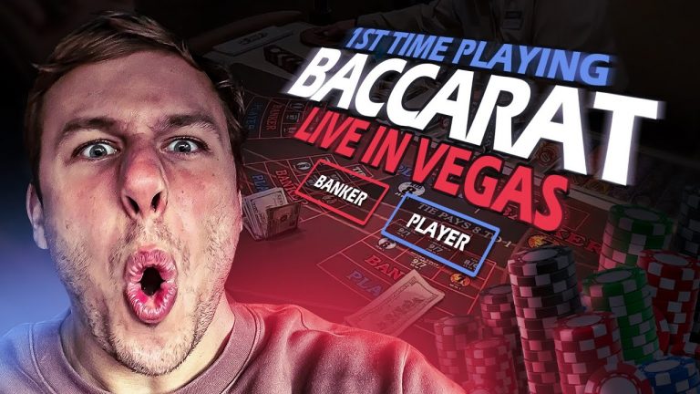 FIRST TIME PLAYING BACCARAT IN VEGAS!