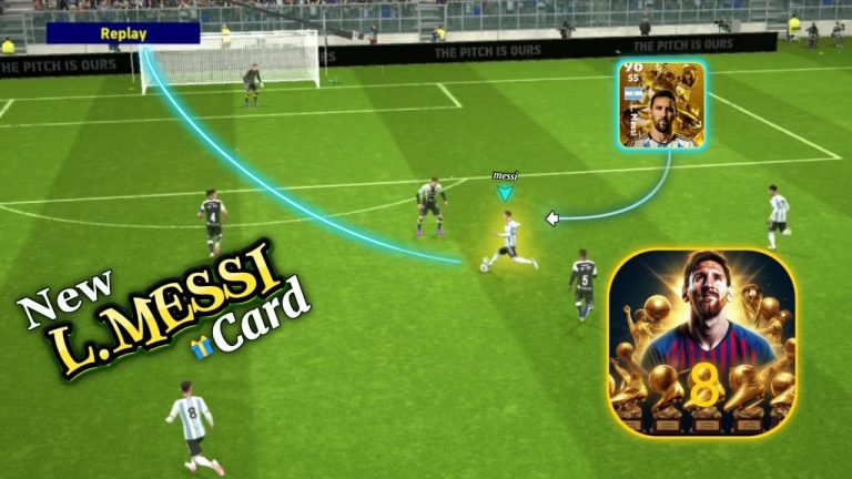 Messi’s best goal in a new soccer baccarat match.efootball2024)