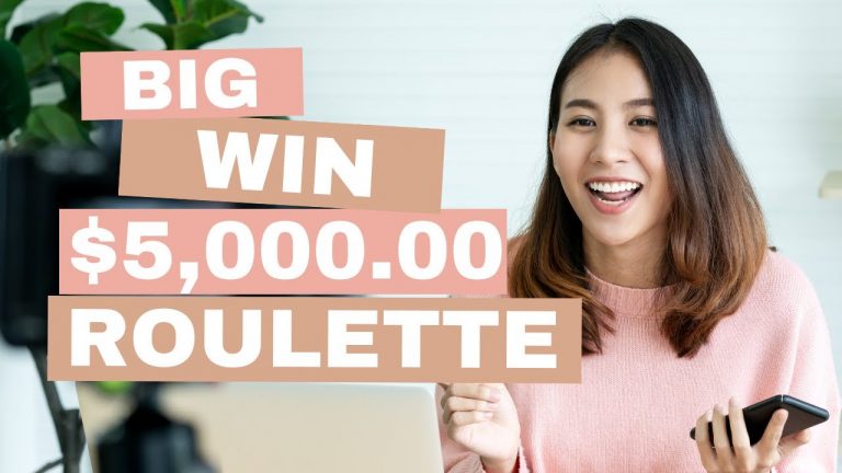 Roulette Strategy Wins $5,000 Dollars “LOVE/HATE ROULETTE SYSTEM”