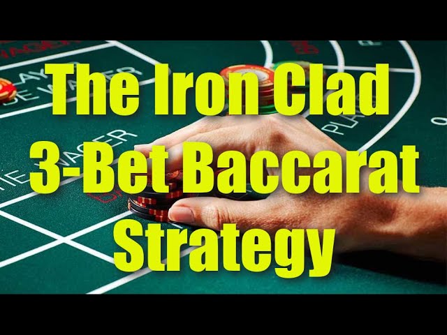 The Iron Clad 3 Bet Baccarat Strategy | DNA Baccarat Predictor V.2 Software