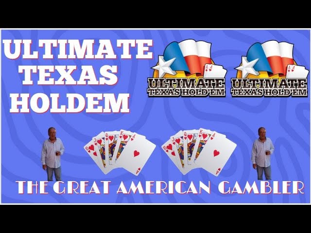 Ultimate Texas Holdem With The Great American Gambler at The El Cortez Hotel and Casino!!