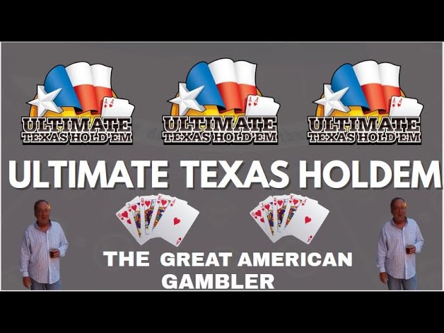 Ultimate Texas Holdem at Oxford Downs with The Great American Gambler!!