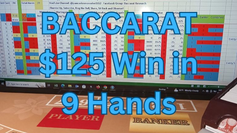 Baccarat Play 3 Strategies, 2 Bankroll Mngmnt Each 12172023. Professional Gambler? Advantage Player?