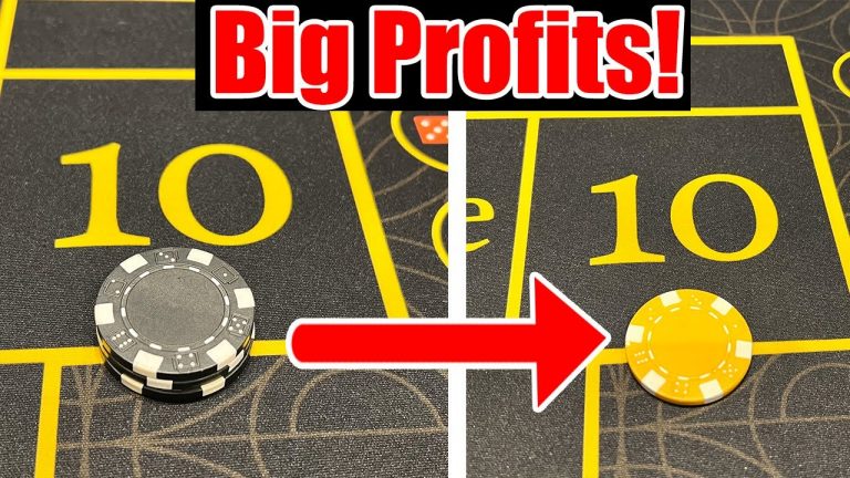 Best Craps Strategy for High Rollers || 600 To Paradise