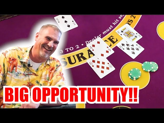 DOUBLE DOWN 10 Minute Blackjack Challenge – WIN BIG or BUST #205