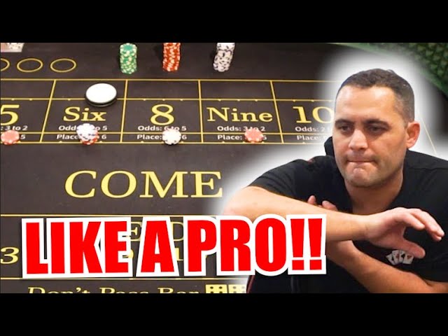 EFFORTLESS 30 Roll Craps Challenge – WIN BIG or BUST #393