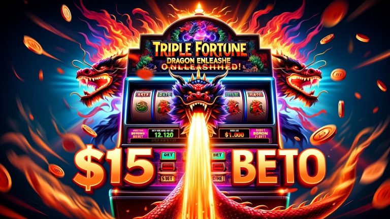 Hitting Bonus on $15 Bet on Triple Fortune Dragon Unleashed!