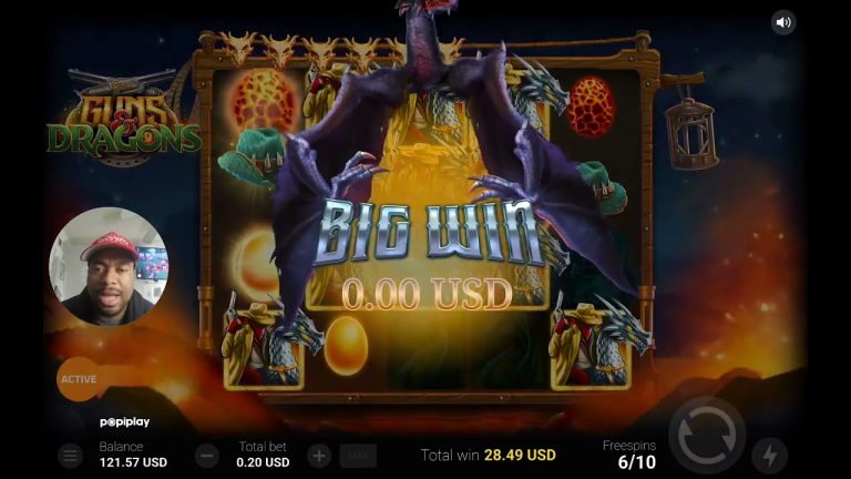 I TRIED THE NEW ‘GUNS & DRAGONS’ SLOT AND WE GOT INSANE WILD LINES!