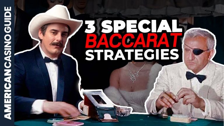 Learn 3 SPECIAL Baccarat Strategies! [2023] – And a crazy James Bond strategy at the end!