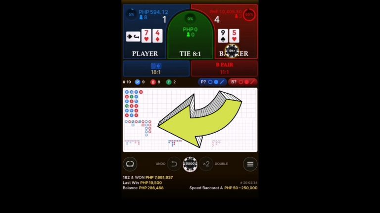 Speed Baccarat Live: Profit 300K | Pattern Betting Strategy Session #15 #baccaratFormula