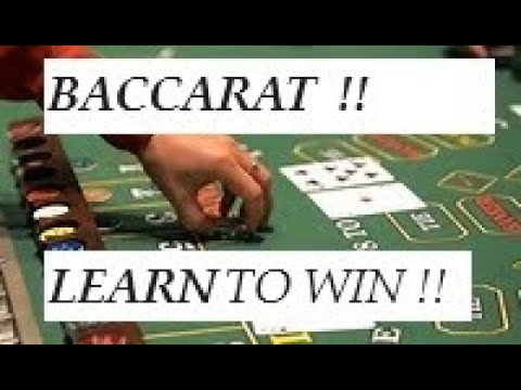 This is a GREAT WAY to BEAT BACCARAT !!! Cheer !!