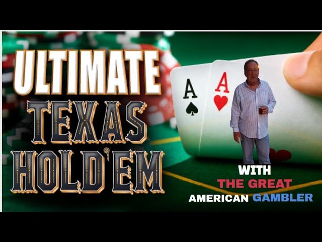 Ultimate Texas Holdem with The Great American Gambler at The El Cortez Las Vegas, Nevada!!