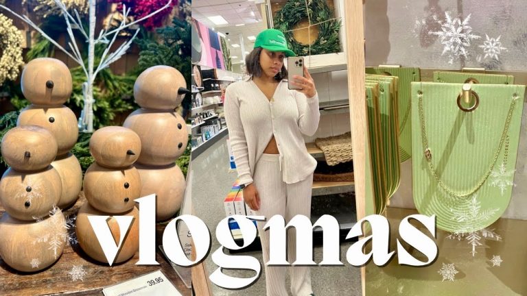 VLOGMAS | HOLIDAY SHOPPING, HAUL, DECORATE WITH ME, GIVEAWAY, & MORE | SummerNicole